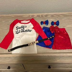 Toddler Harley Quinn Costume
